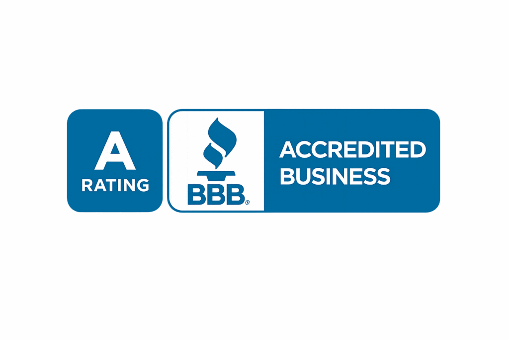 BBB A+ Accredited